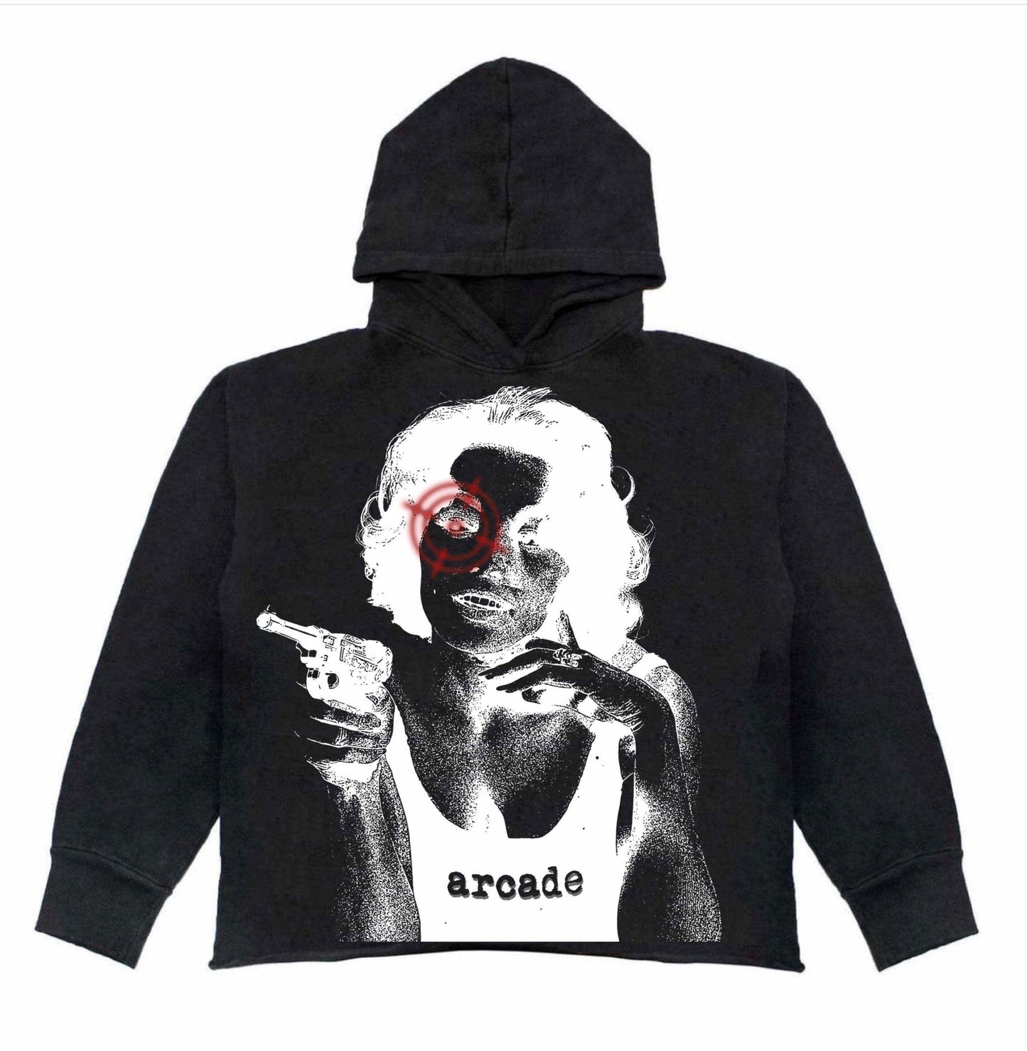 LOVE AND A .38 CUTAWAY HOODIE